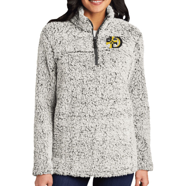 Port Authority® Ladies Cozy 1/4-Zip Fleece - Embroidered Logo Thumbnail