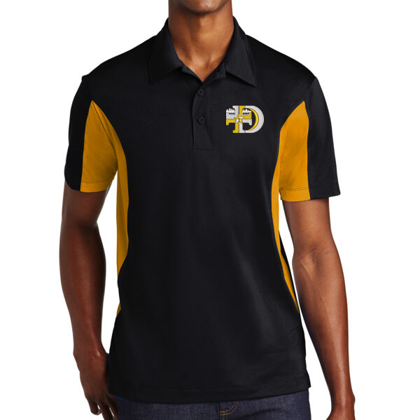 Sport-Tek® Side Blocked Micropique Sport-Wick® Polo - Embroidered Logo Thumbnail