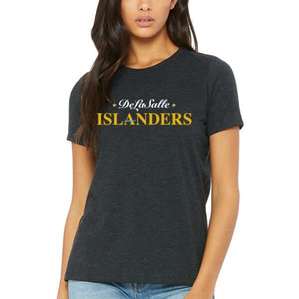 BELLA + CANVAS - Women’s Relaxed Fit Triblend Tee - Printed Logo Thumbnail