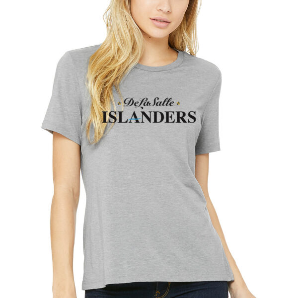 BELLA + CANVAS - Women’s Relaxed Fit Triblend Tee - Printed Logo Thumbnail