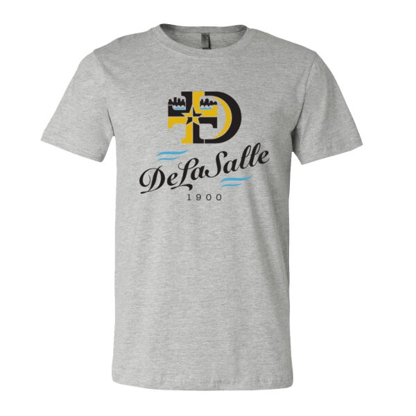 BELLA + CANVAS - Unisex Heather Jersey Tee - Printed Logo Thumbnail