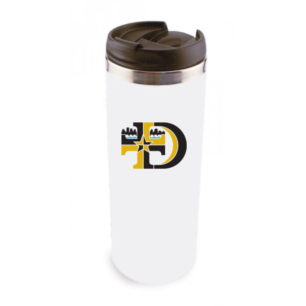 14 Oz Stainless Steel Tumbler - Sublimated Logo Thumbnail