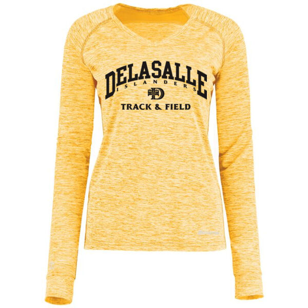 Holloway - Ladies Electrify Coolcore® Long Sleeve Tee - Screen Print Logo ** Add Name for $5! ** Thumbnail