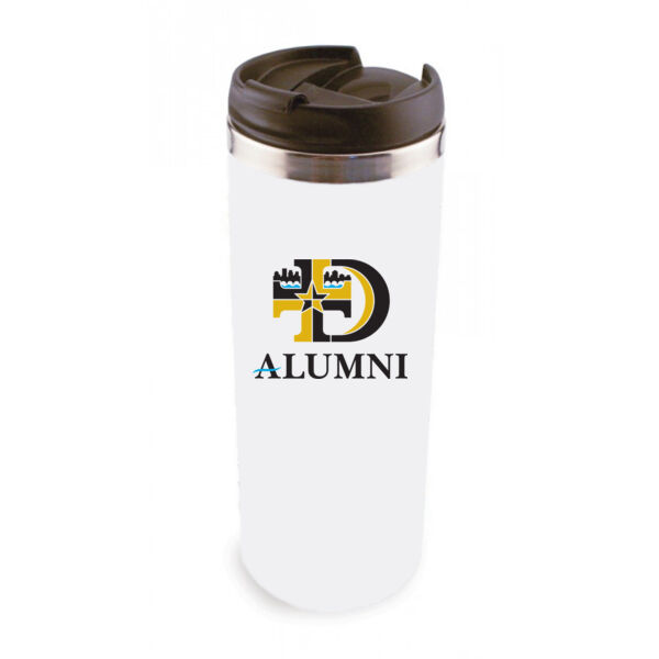 14 Oz Stainless Steel Tumbler - Sublimated Logo Thumbnail