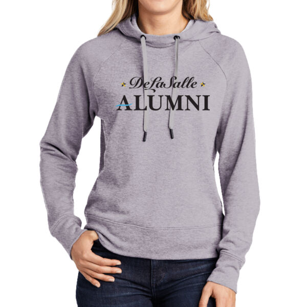 Sport-Tek® Ladies Lightweight French Terry Pullover Hoodie - Printed Logo Thumbnail