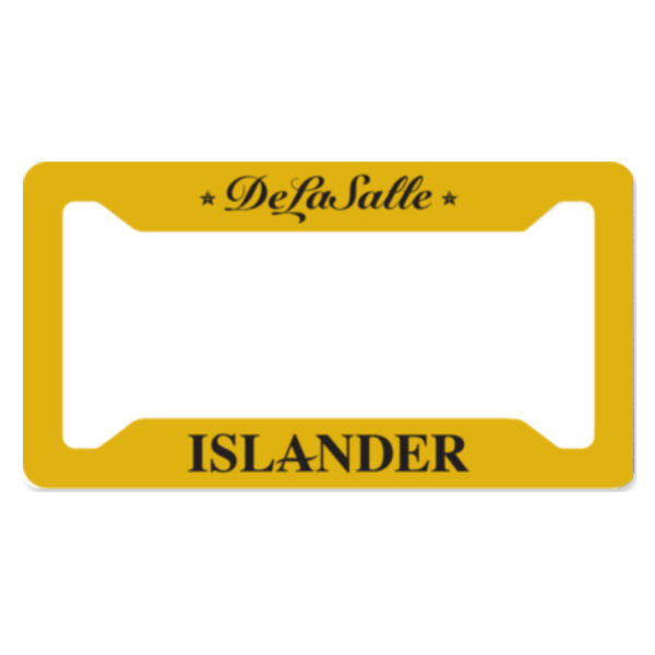 Aluminum License Plate Frame - Sublimated Logo Thumbnail