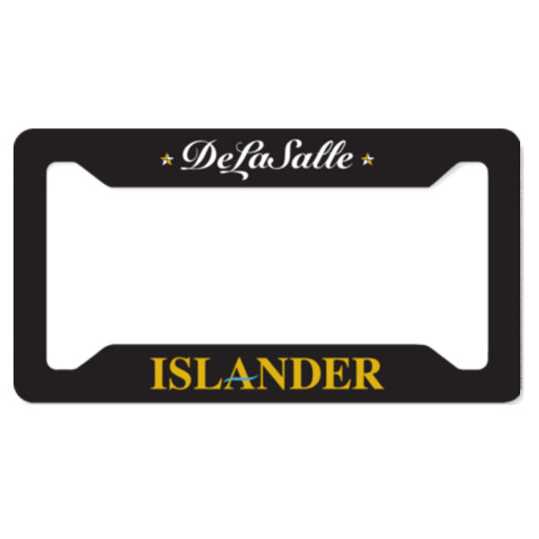Aluminum License Plate Frame - Sublimated Logo Thumbnail