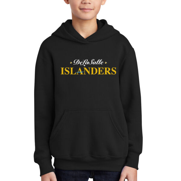 Port & Company® Youth Core Fleece Pullover Hooded Sweatshirt - Printed Logo Thumbnail