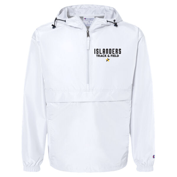 Champion - Packable Quarter-Zip Jacket - Embroidered Logo ** Add Name for $5! ** Thumbnail