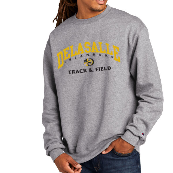 Champion® Powerblend Crewneck Sweatshirt - Printed Logo ** Add Name for $5! ** Thumbnail