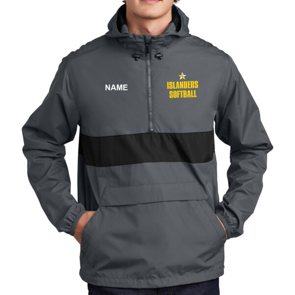 Sport-Tek® Zipped Pocket Anorak - Embroidered Logo ** Add Name for $5! ** Thumbnail