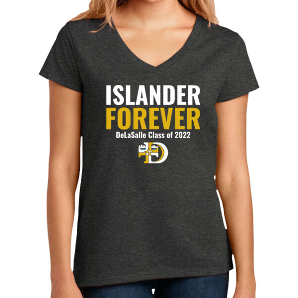 District ® Women’s Re-Tee ® V-Neck **Add Class Year** Thumbnail
