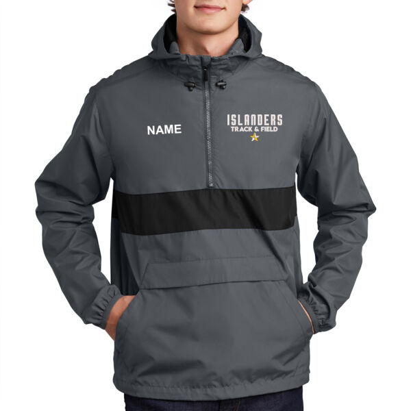 Sport-Tek® Zipped Pocket Anorak - Embroidered Logo ** Add Name for $5! ** Thumbnail