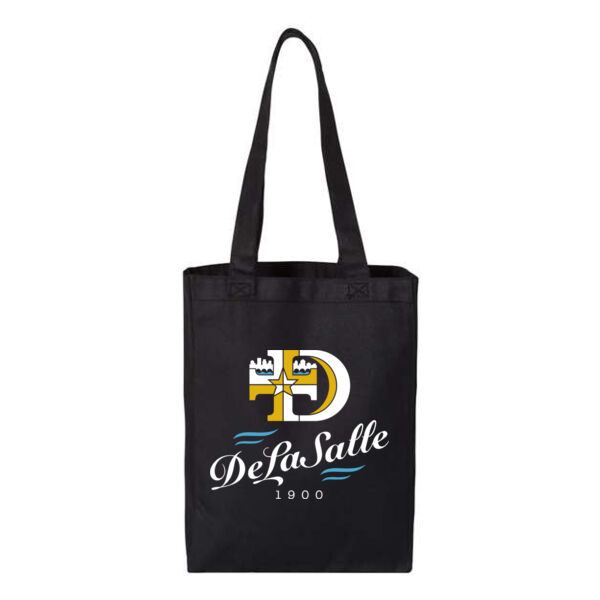 Q-Tees - 12L Gussetted Shopping Bag - Printed Logo Thumbnail