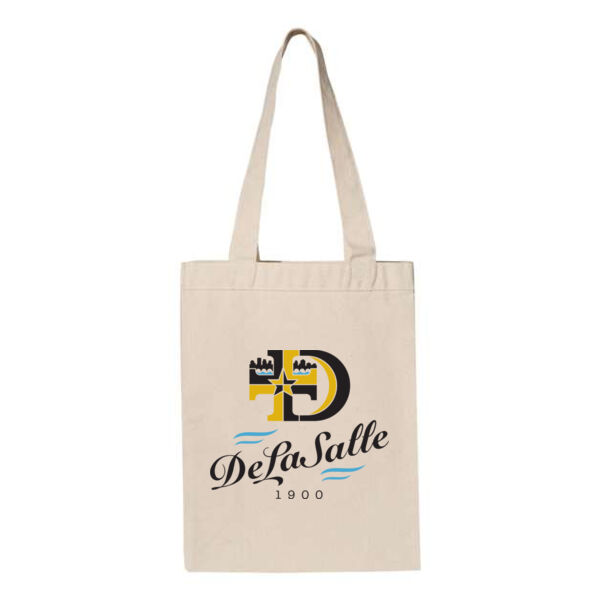 Q-Tees - 12L Gussetted Shopping Bag - Printed Logo Thumbnail