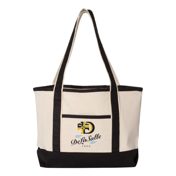 Q-Tees - 20L Small Deluxe Tote - Printed Logo Thumbnail