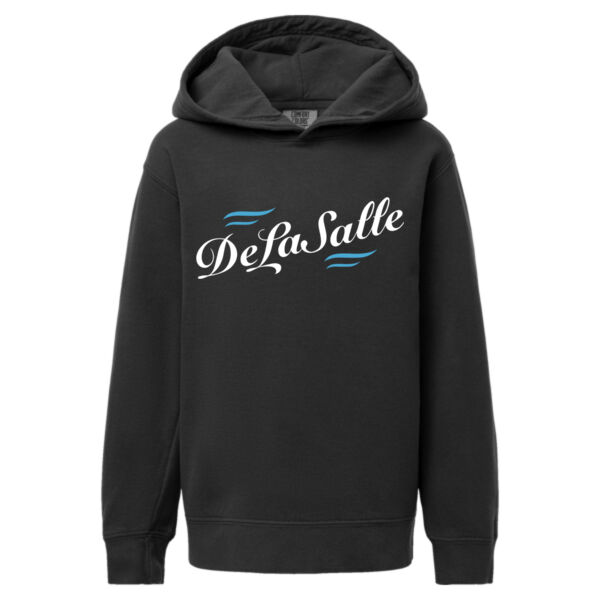 Comfort Colors - Youth Garment-Dyed Lightweight Fleece Hooded Sweatshirt - Printed Logo Thumbnail