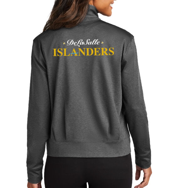 Port Authority® Women's C-FREE® Double Knit Full-Zip - Printed Logos Thumbnail