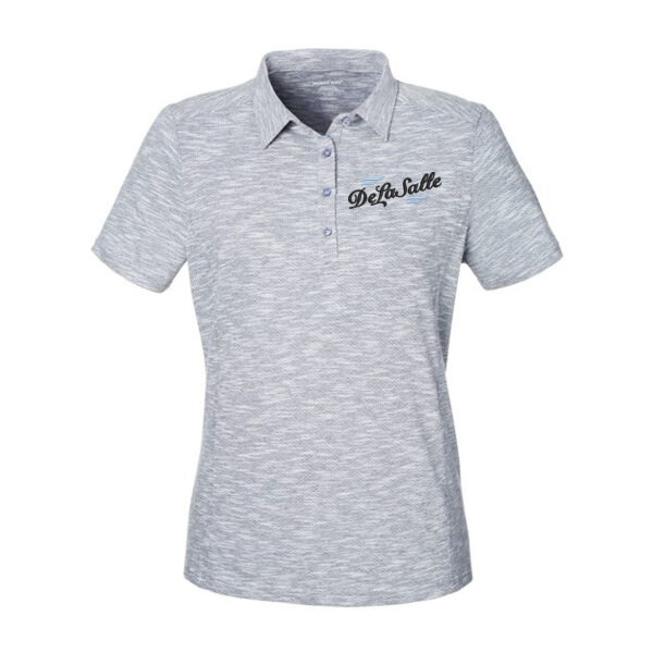 North End - Women's Eclipse Jacquard Polo - Embroidered Logo Thumbnail