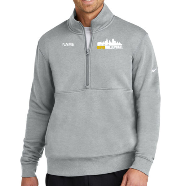 Nike Club Fleece Sleeve Swoosh 1/2-Zip - Embroidered Logo **Add Name For $5** Thumbnail