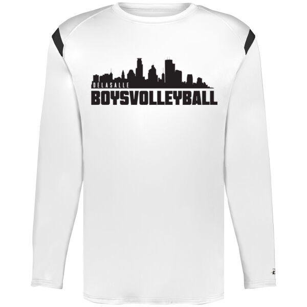 Badger Sport - On The Rise Long Sleeve Tee - Printed Logo Thumbnail