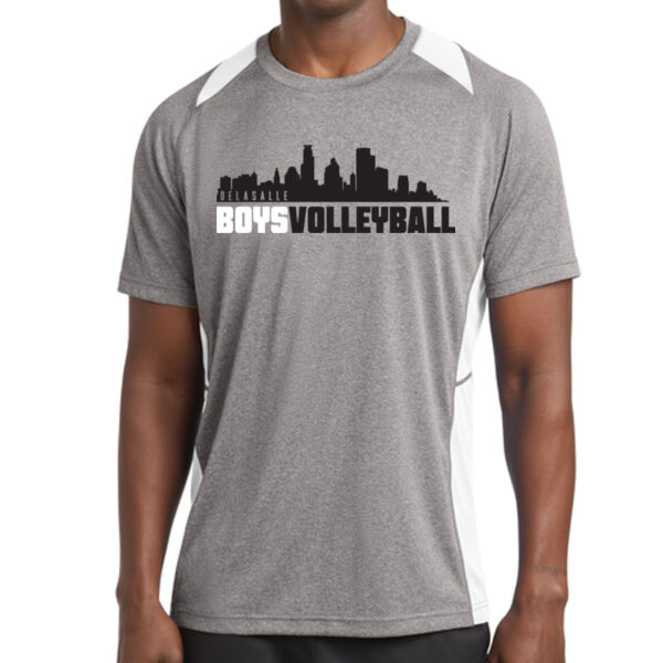 Sport-Tek - Heather Colorblock Contender Tee - Printed Logo **Add Name For $5** Thumbnail