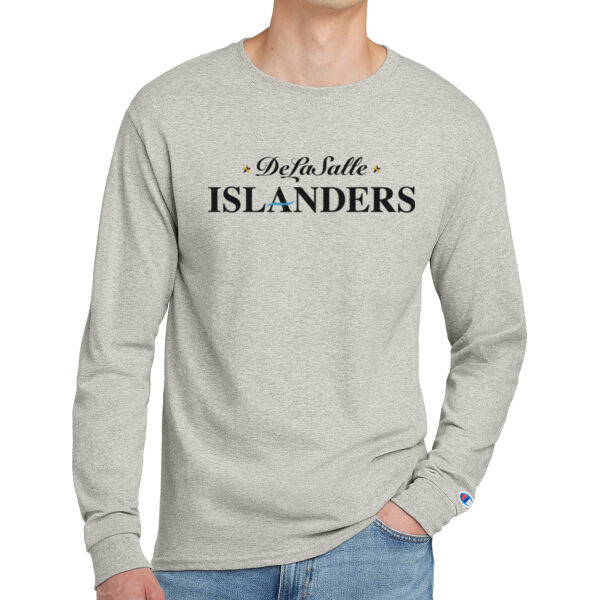 **CLOSEOUT ITEM** Jersey Long Sleeve Tee - Printed Logo Thumbnail