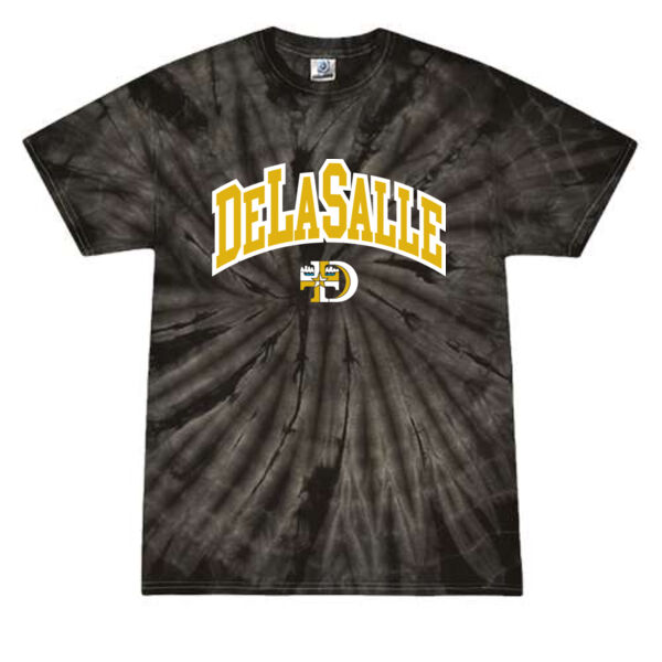 **CLOSEOUT ITEM** Multi-Color Tie-Dyed T-Shirt - Printed Logo Thumbnail