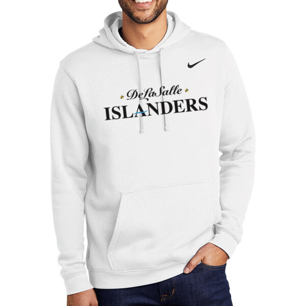 Nike Club Fleece Pullover Hoodie - Printed Logo Thumbnail