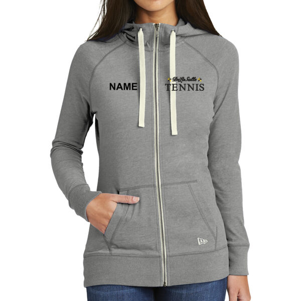 New Era® Ladies Sueded Cotton Blend Full-Zip Hoodie - Embroidered Logo ** Add Name for $5! ** Thumbnail