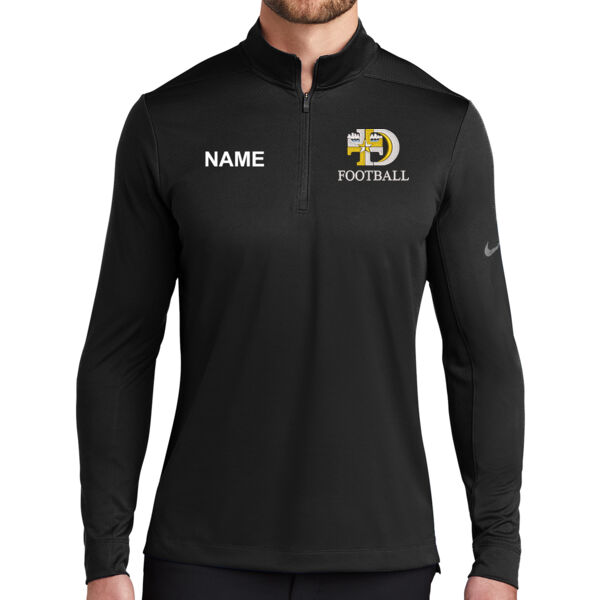 Nike Dry 1/2-Zip Cover-Up - Embroidered Logo ** Add Name for $5! ** Thumbnail