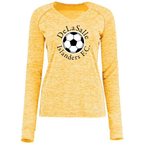 Holloway - Ladies Electrify Coolcore Long Sleeve Tee - Printed Logo ** Add Name and/or Number for $5** Thumbnail