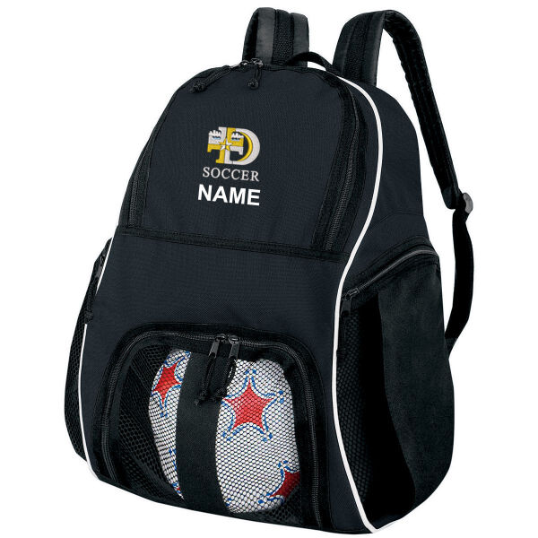 High Five - Ball Backpack - Embroidered Logo ** Add Name for $5! ** Thumbnail