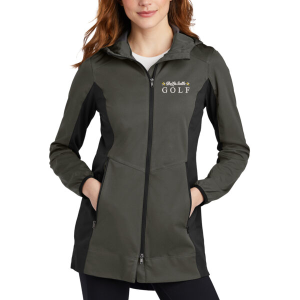 Port Authority - Ladies Active Hooded Soft Shell Jacket - Embroidered Logo ** Add Name for $5! ** Thumbnail