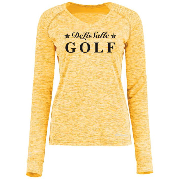 Holloway - Ladies Electrify Coolcore® Long Sleeve Tee - Printed Logo ** Add Name for $5! ** Thumbnail