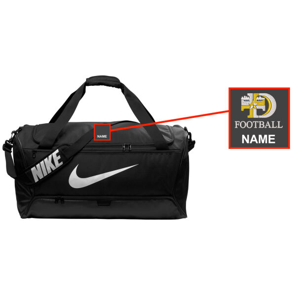 Nike Brasilia Large Duffel - Embroidered Logo ** Add Name for $5! ** Thumbnail