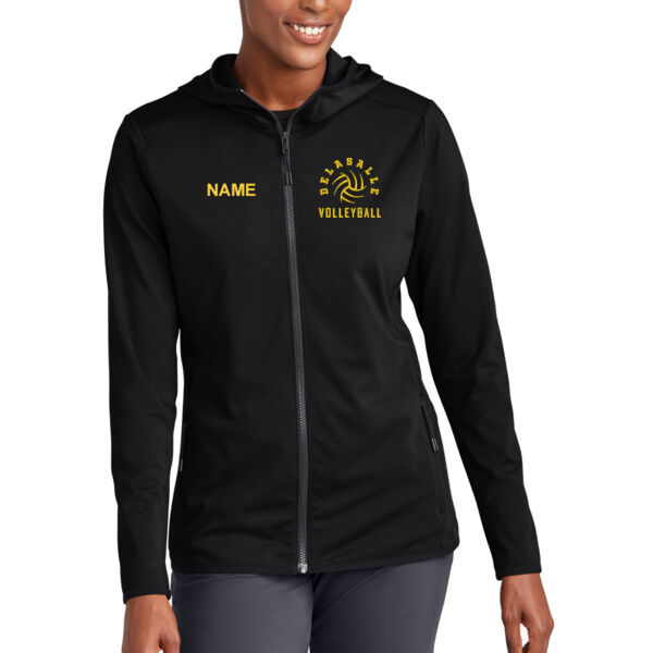 Sport-Tek® Ladies Circuit Hooded Full-Zip - Embroidered Logo ** Add Name for $5! ** Thumbnail