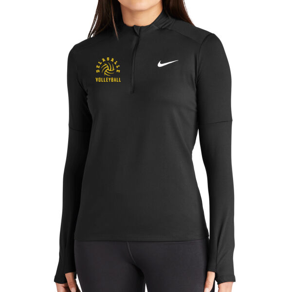 Nike Ladies Dri-FIT Element 1/2-Zip Top - Embroidered Logo ** Add Name for $5! ** Thumbnail
