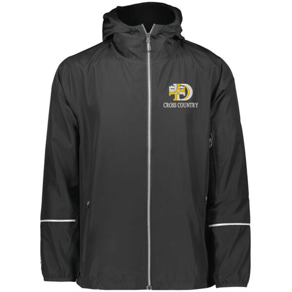 Holloway - Packable Full Zip Jacket - Embroidered Logo ** Add Name for $5! ** Thumbnail