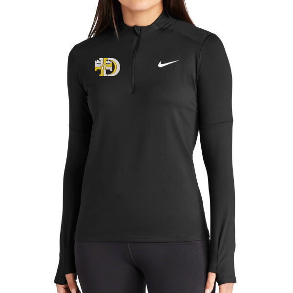 Nike Ladies Dri-FIT Element 1/2-Zip Top - Embroidered Logo Thumbnail