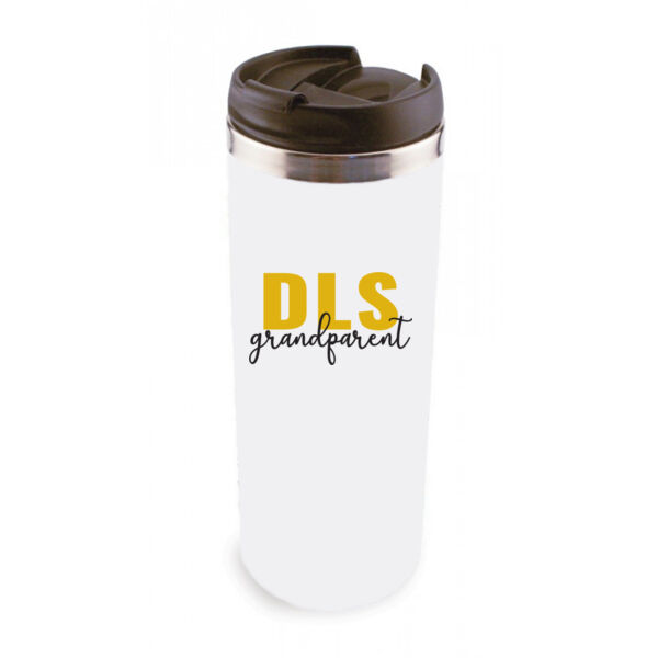 14 oz Stainless Steel Tumbler - Sublimated Logo Thumbnail