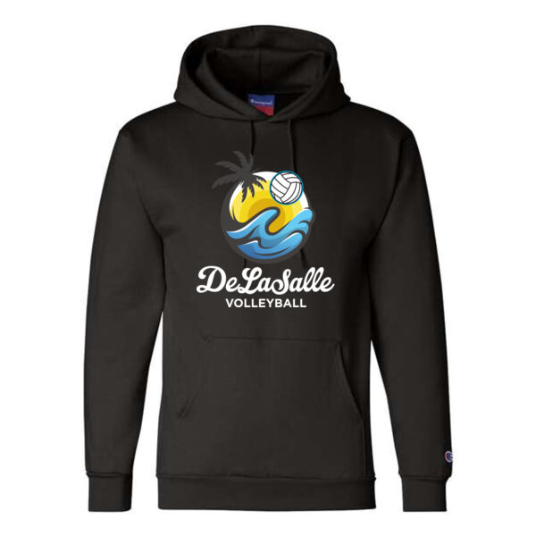 Champion - Powerblend® Hooded Sweatshirt - Printed Logo ** Add Name for $5! ** Thumbnail