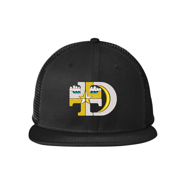 New Era ® Standard Fit Snapback Trucker Cap - Embroidered Logo Thumbnail