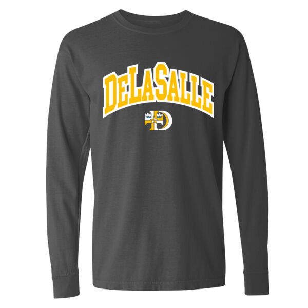 Comfort Colors - Garment-Dyed Heavyweight Long Sleeve T-shirt - Printed Logo Thumbnail