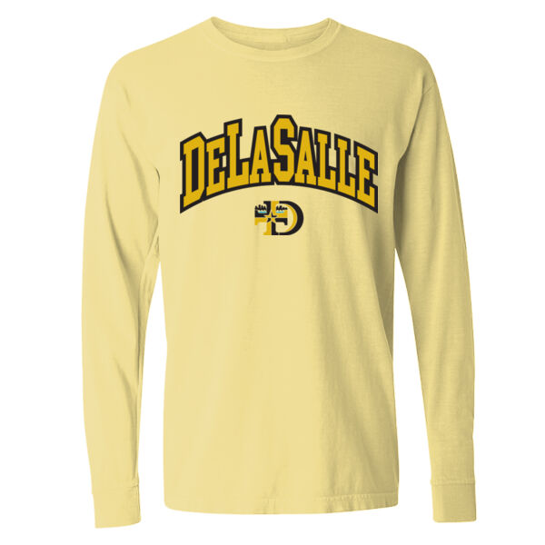 Comfort Colors - Garment-Dyed Heavyweight Long Sleeve T-shirt - Printed Logo Thumbnail