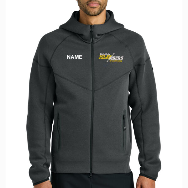 Nike Tech Fleece Full-Zip Hoodie - Embroidered Logo **Add Name for $5! ** Thumbnail