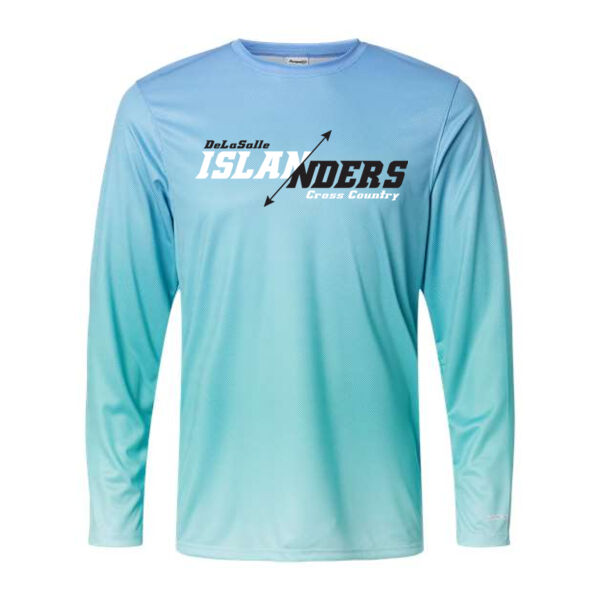 Paragon - Barbados Performance Pin Dot Long Sleeve T-Shirt - Printed Logo **Add Name for $5! ** Thumbnail