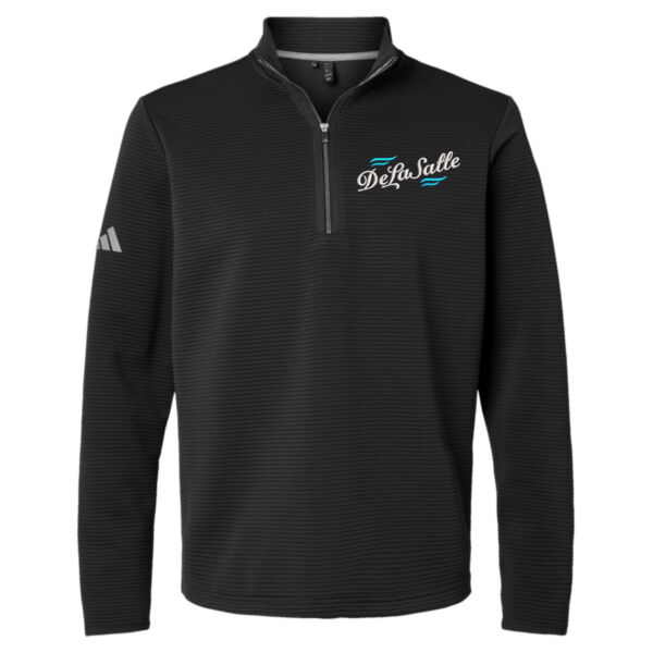 Adidas - Men's Spacer Quarter-Zip Pullover - Embroidered Logo Thumbnail