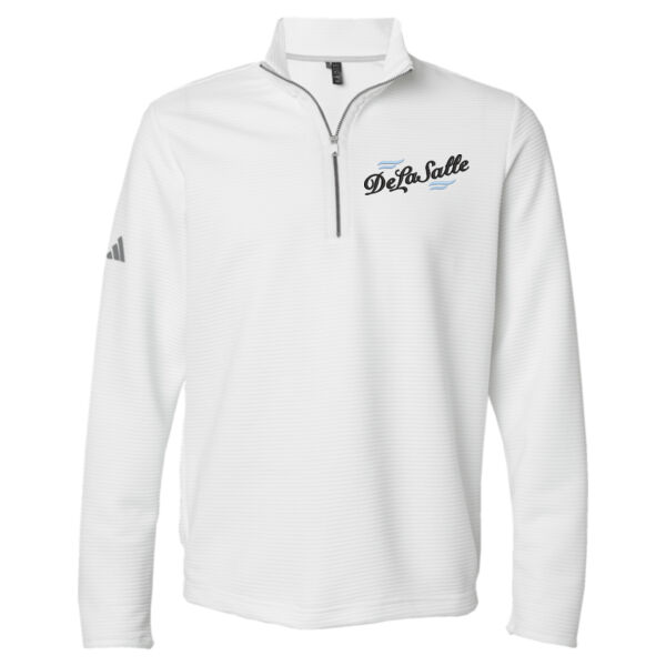 Adidas - Men's Spacer Quarter-Zip Pullover - Embroidered Logo Thumbnail