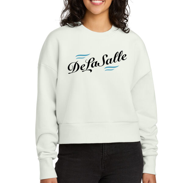 Next Level Apparel® Women’s Heavyweight Sweatshirt - Printed Logo Thumbnail